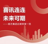 喜讯连连，未来可期 | 杨艺集团近期荣誉一览