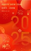 喜迎元旦，巳巳如意！